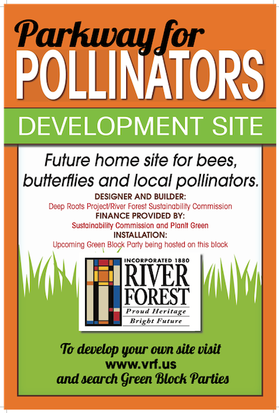 poster advertising pollinator real estate